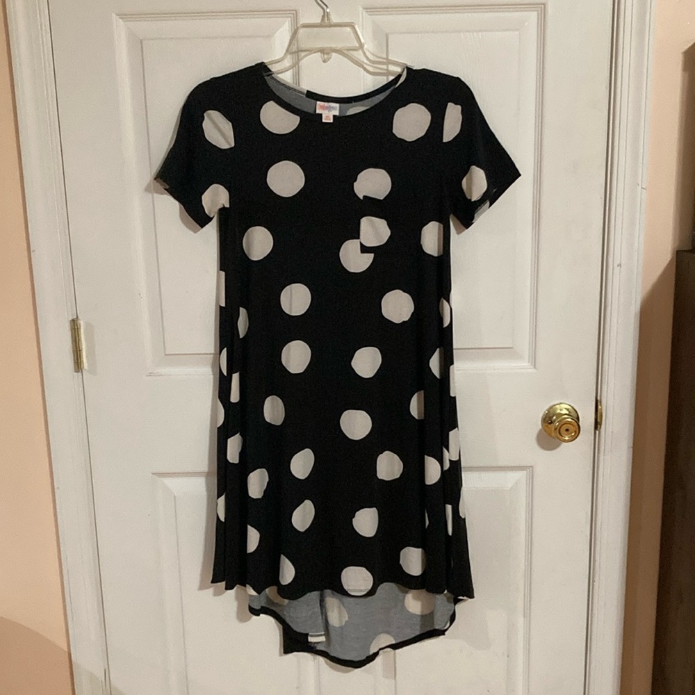 Polka Dot LulaRoe Carly Dress